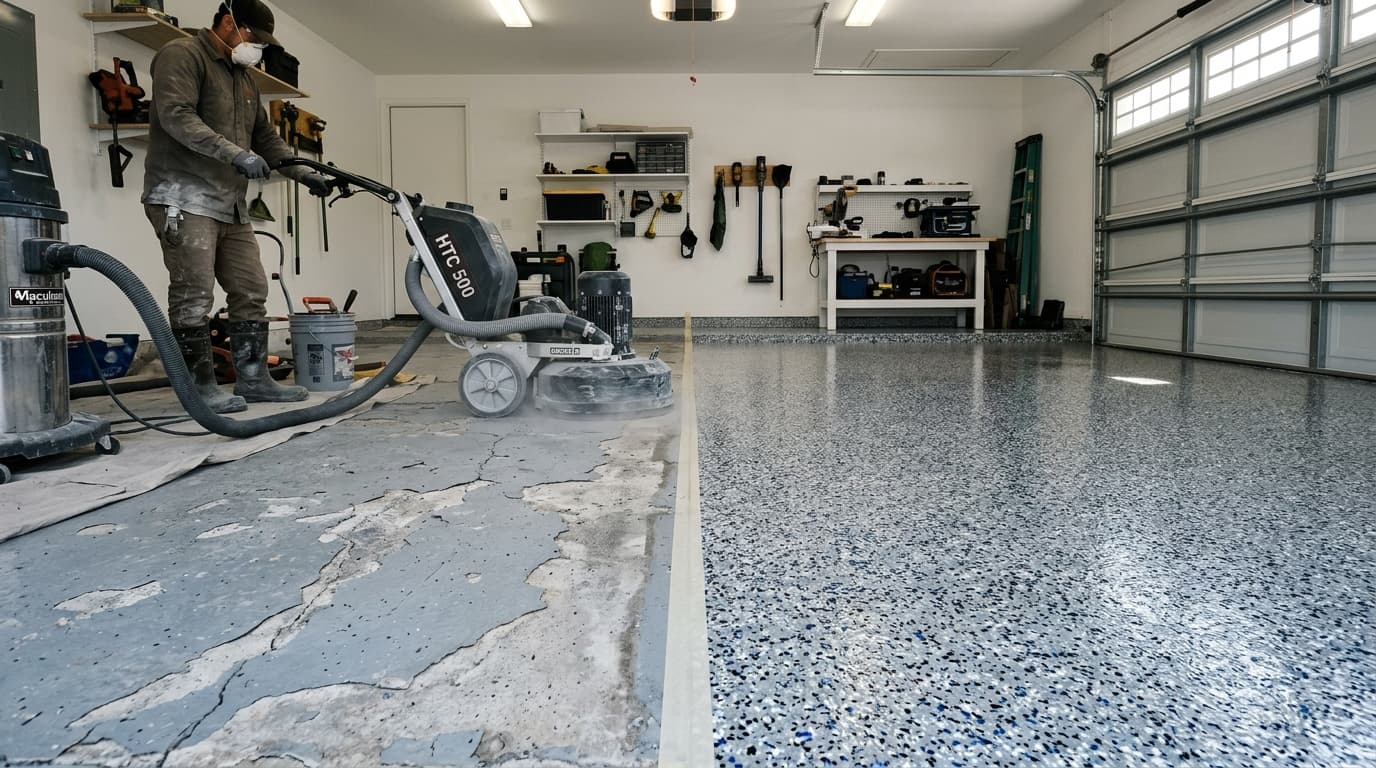 Replace Your Epoxy Garage Floor with Polyaspartic: Is It Worth It?