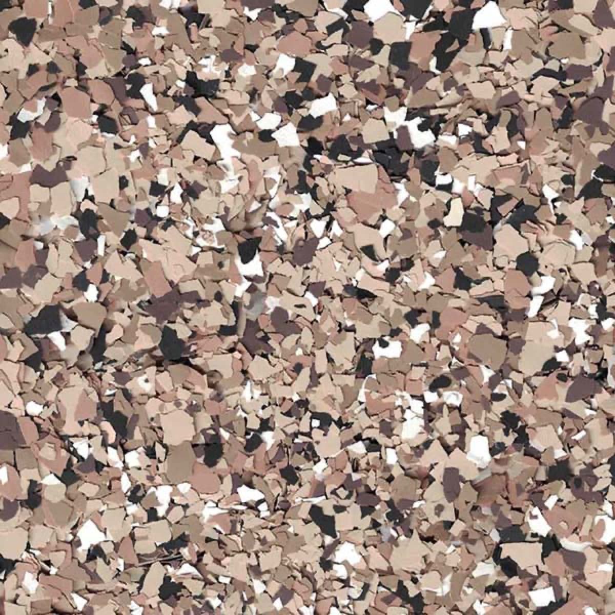 Sandstone polyaspartic floor coating color — Diamond Concrete Coating