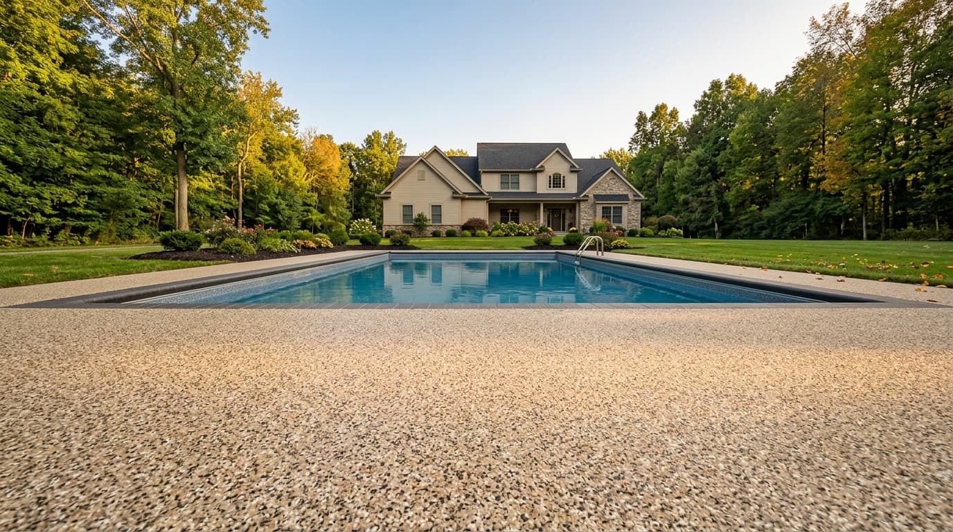 Pool Deck Coating in Medina, OH: The End-of-Season Guide