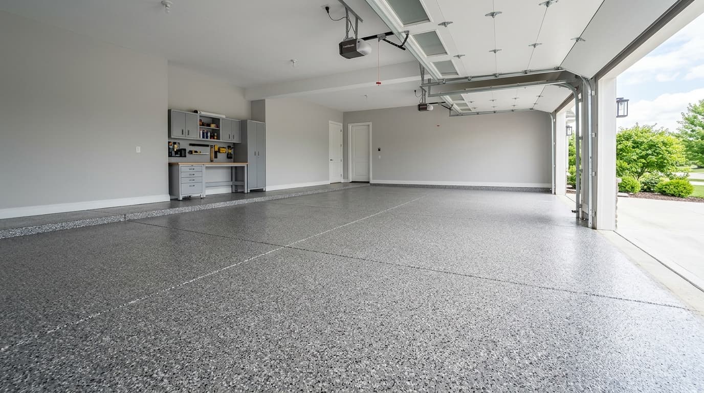 How Much Does a Polyaspartic Garage Floor Cost in 2026? (Real Ohio Numbers)