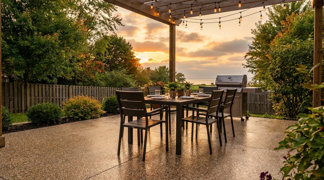 Polyaspartic Patio Coating Cost in Cleveland: What You'll Actually Pay in 2026